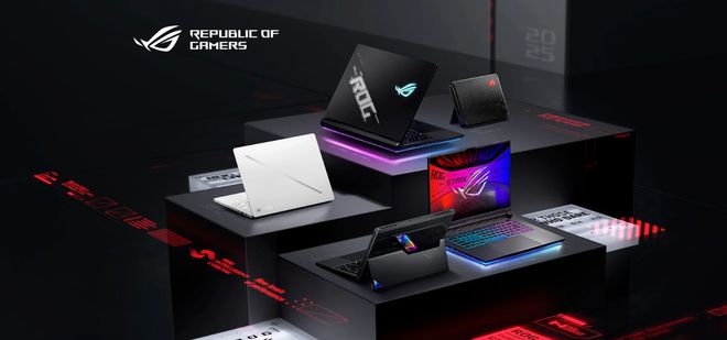 预约页面上线月到手新品这样选不出错！CQ9电子游戏ROG 2025笔记本